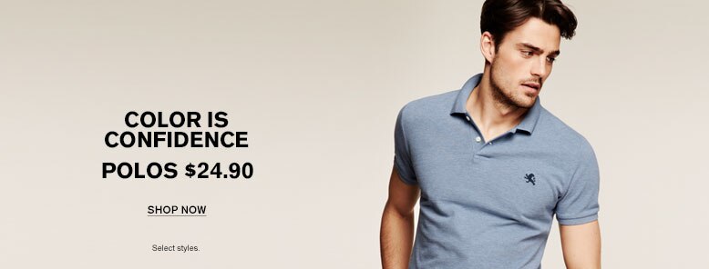 Color Is Confidence | Shop Polos