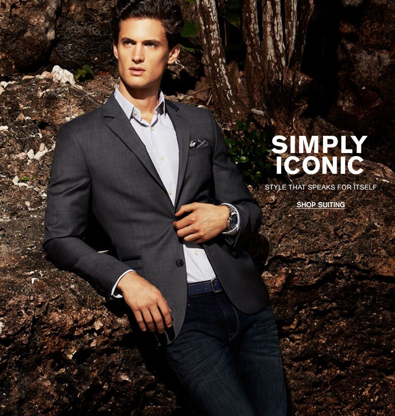 Simply Iconic | Shop Suiting