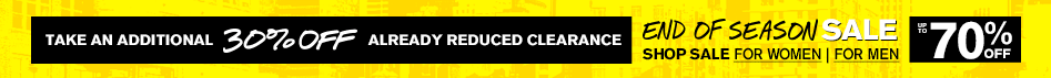 End of Season Clearance Sale!
