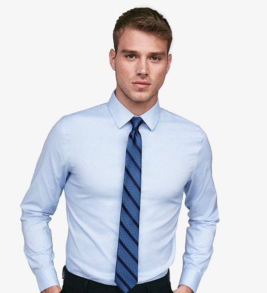 Men's Dress Shirts - Solid & Patterned Dress Shirts- Express