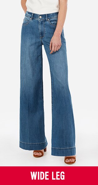 how womens wide leg jeans don t