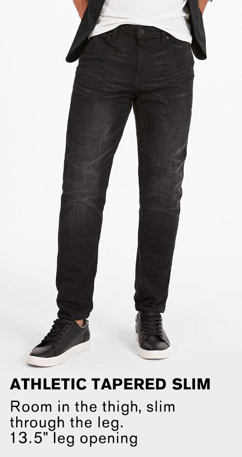 wearing baggy jeans