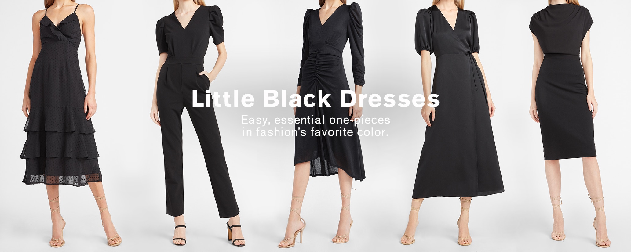 black formal wear for ladies