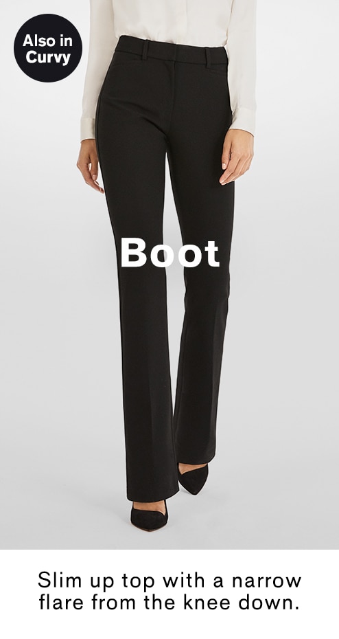 women's black dress pants with pockets