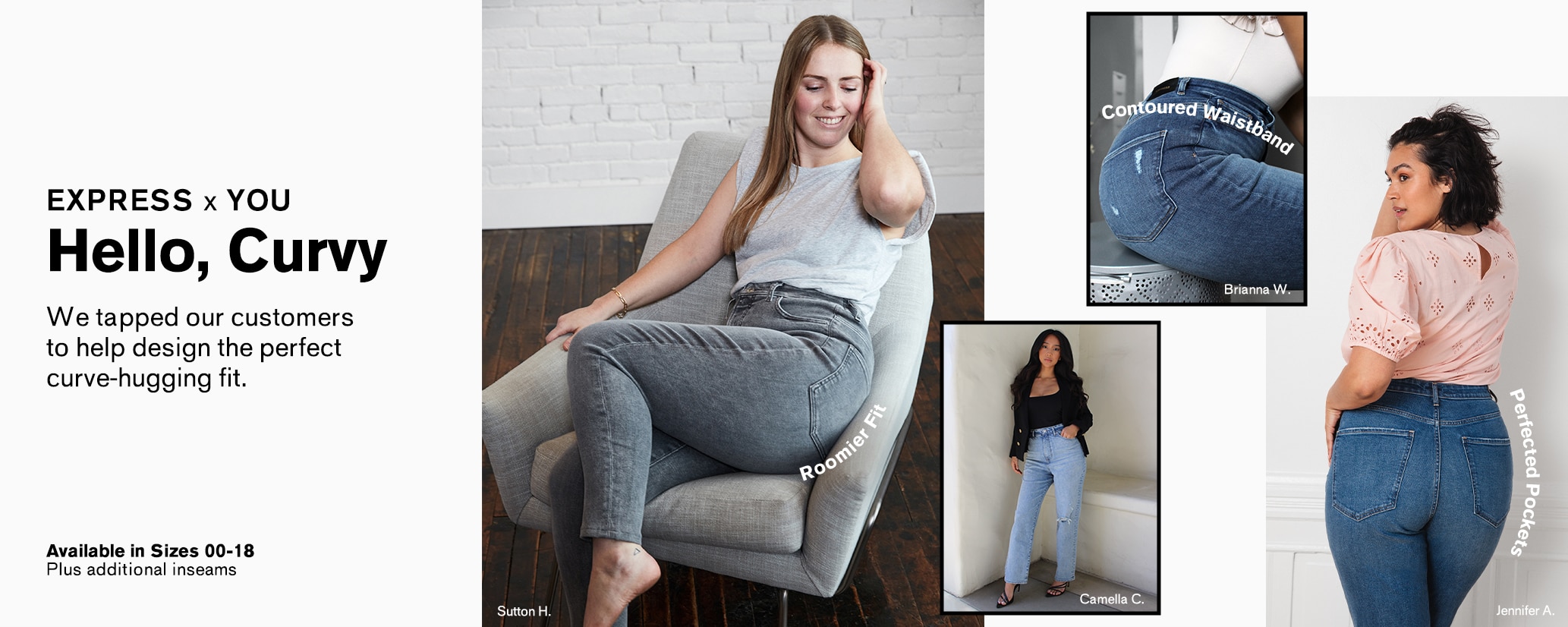 Women's Curvy Jeans - Express
