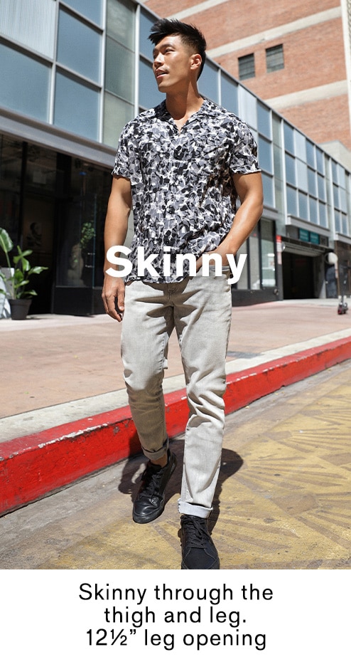 express tapered jeans