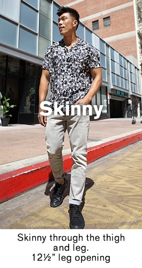 Tapered jeans store for short guys