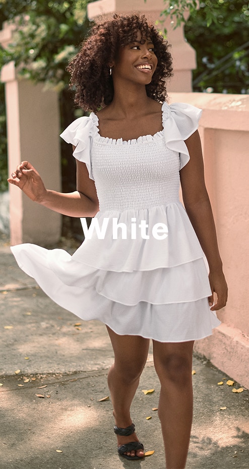 white dresses for women