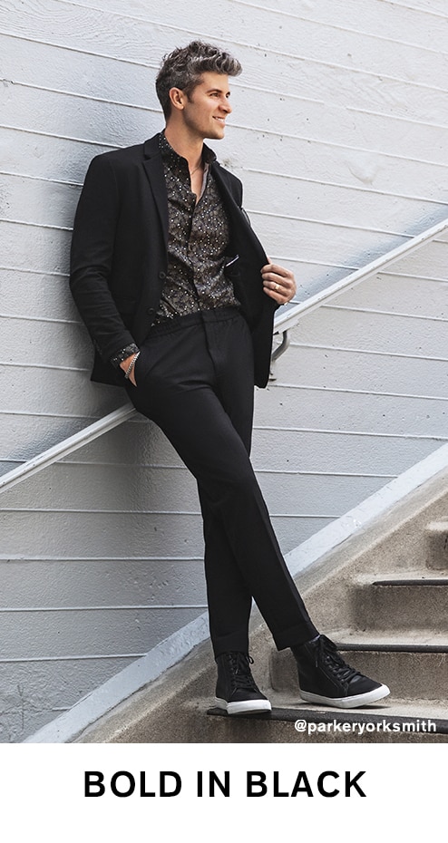 Men's Black & -
