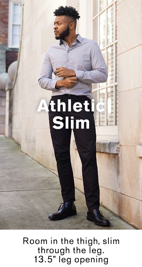 Athletic Slim Casual Pants 