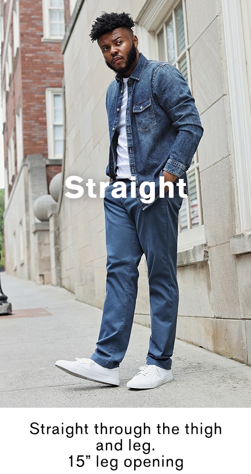 Men's Slim Fit Chinos \u0026 Casual Pants 