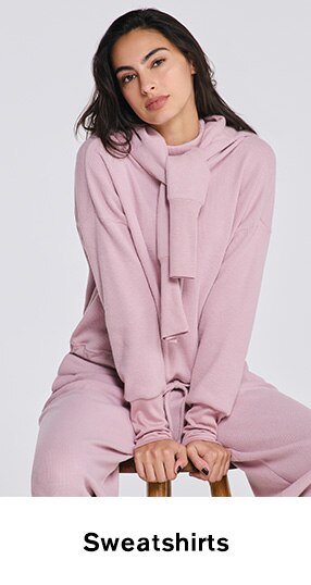 Express pink hoodie sales