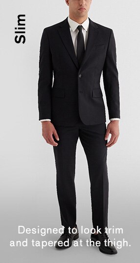 express classic fit suit