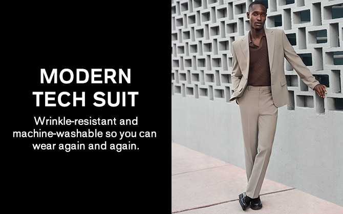 slim fit dress slacks Kennedy Blue
