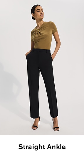 Women's Editor Dress Pants - Straight Leg Dress Pants - Express