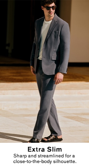 Men's Suits  Extra Slim, Slim & Classic Fit Suit Ensembles - Express