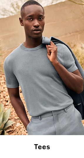 Men's Blue Shirts - Dress Shirts, Sweaters, T-Shirts & Polos - Express