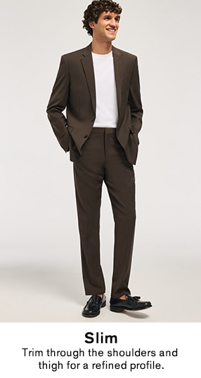 mens designer dress pants Haggar Premium Comfort Pants, Pleated Front in Dark Chocolate These Napoli Textured Black Flat Front Wool Dress Pants have a luxury feel and excellent construction and tailoring Men's Designer Wool Pleated Wide
